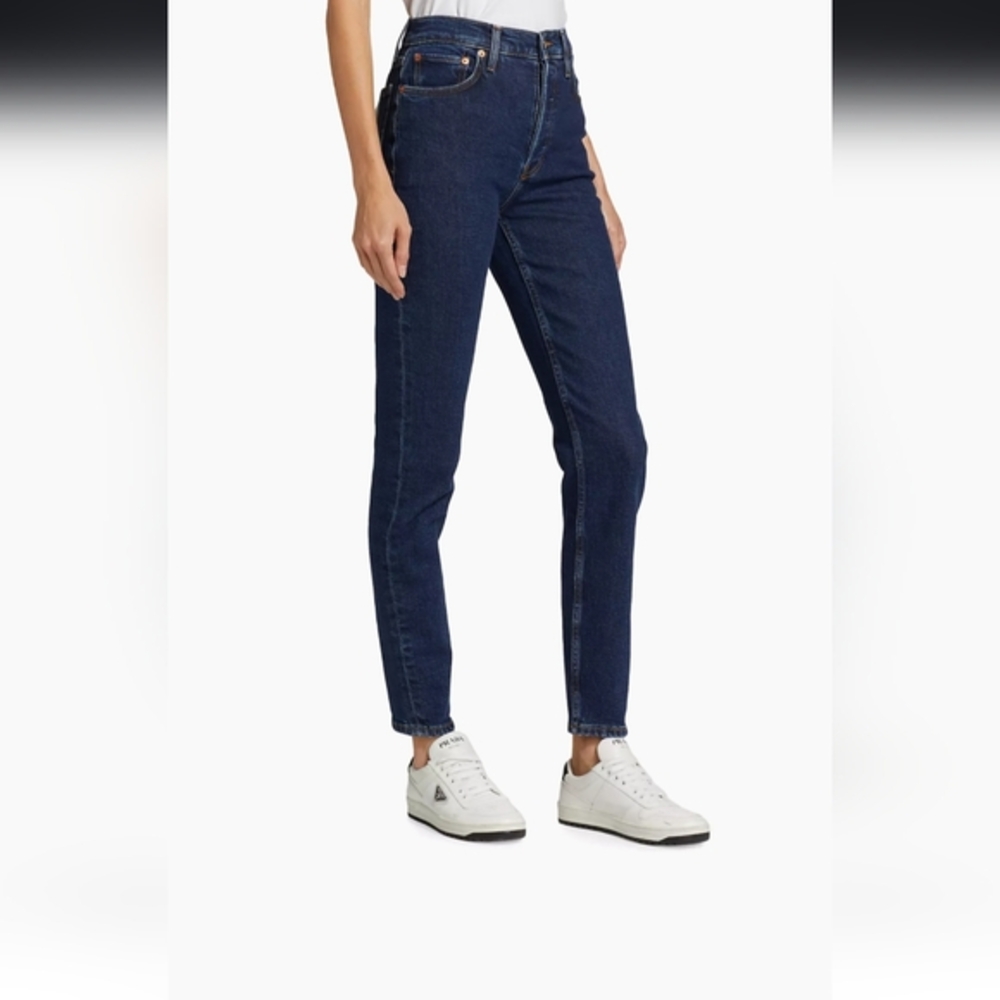 NEW RE/DONE 90s high rise ankle crop in‎ mid 70s Size 26